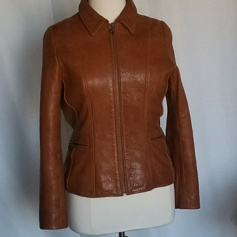 *****SOLD****** Studio Siena Ladies Leather Jacket
